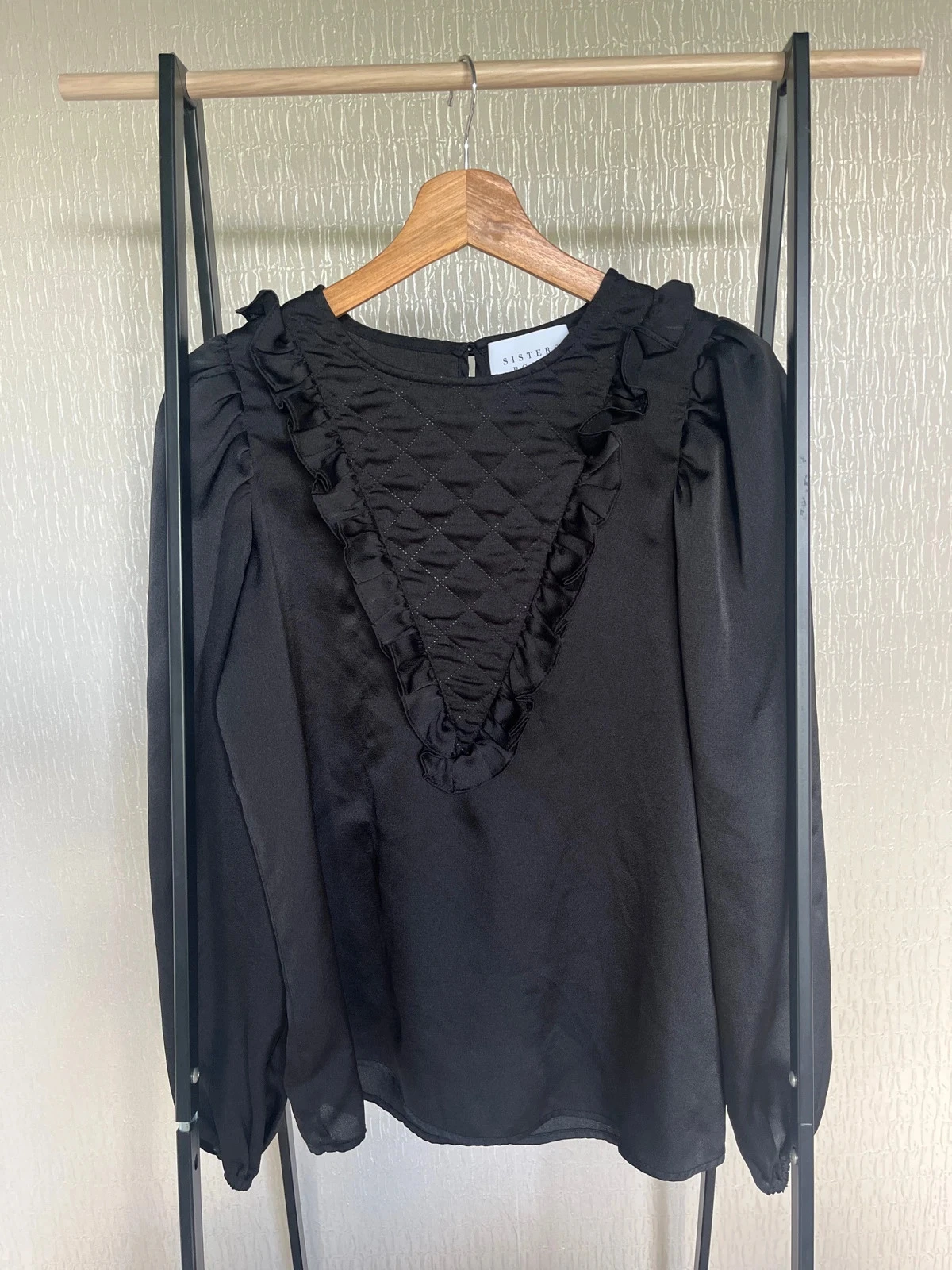 Satijnen blouse